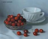 BLANCHARD Jacques Still Life With A Bowl Of Cherries And A Teacup And Saucer BLANCHARD Jacques Still Life With A Bowl Of Cherries And A Teacup And Saucer
