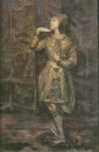 BLANCHE Jacques-Emile Porträt Einer Tänzerin. BLANCHE Jacques-Emile Porträt Einer Tänzerin.