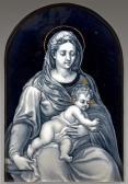 BLANCHER E.R. Vierge À L'enfant BLANCHER E.R. Vierge À L'enfant