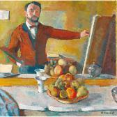 BLANCHET Alexandre "selbstbildnis". BLANCHET Alexandre "selbstbildnis".