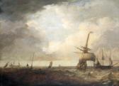 BLANKERHOFF Jan Theunisz. Navires Au Large Des Côtes BLANKERHOFF Jan Theunisz. Navires Au Large Des Côtes