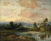 BLASCHNIK Arthur Voralpenlandschaft Im Abendlicht BLASCHNIK Arthur Voralpenlandschaft Im Abendlicht