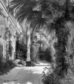 BLECHEN Karl Das Palmenhaus Auf Der Pfaueninsel BLECHEN Karl Das Palmenhaus Auf Der Pfaueninsel