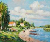 BLEICHERT Friedrich Riverside Village BLEICHERT Friedrich Riverside Village