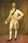 BLENNER Carle Joan Portrait Of A Gentleman With Handkerchief BLENNER Carle Joan Portrait Of A Gentleman With Handkerchief
