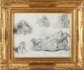 BLES David Joseph Several Portrait Studies Dolce Far Wiente BLES David Joseph Several Portrait Studies Dolce Far Wiente