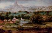 BLES Herri met de An Extensive Landscape With The Banishment Of Hagar BLES Herri met de An Extensive Landscape With The Banishment Of Hagar