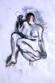 BLOCH Martin Nude Holding Her Toe BLOCH Martin Nude Holding Her Toe