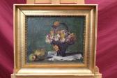 Blomarts Huebel Still Life Of Flowers In A Basket Blomarts Huebel Still Life Of Flowers In A Basket