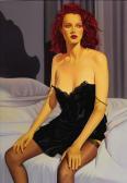 BLUE Robert Woman In Black Slip BLUE Robert Woman In Black Slip