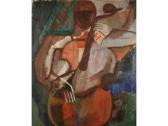 BLUMER ANNI A Semi-abstract Studyof A Cellist BLUMER ANNI A Semi-abstract Studyof A Cellist