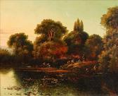 BODDINGTON Edwin H., Jnr. Lake Scene BODDINGTON Edwin H., Jnr. Lake Scene