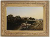 BODDINGTON Jnr. Edwin H., Haying Scene BODDINGTON Jnr. Edwin H., Haying Scene