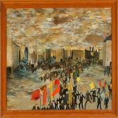 BODENHOFF Willie Compositions With People And Houses BODENHOFF Willie Compositions With People And Houses