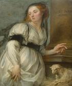 BOECKHORST de Johannes Depiction Of A Sibylle BOECKHORST de Johannes Depiction Of A Sibylle