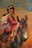 BOERS Fid Orientale Sur Un Âne BOERS Fid Orientale Sur Un Âne
