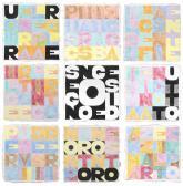 BOETTI Alighiero Nove Quadrati (prototipo) BOETTI Alighiero Nove Quadrati (prototipo)