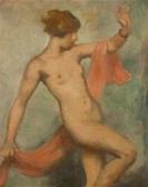 BOETTINGER Hugo A Dancer With A Pink Scarf BOETTINGER Hugo A Dancer With A Pink Scarf