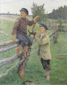 BOGDANOV-BELSKY Nikolai Petrovich Country Boys BOGDANOV-BELSKY Nikolai Petrovich Country Boys