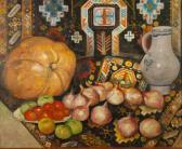 BOGDANOV Serghei Composizione Con Zucca, Cipolle E Brocca BOGDANOV Serghei Composizione Con Zucca, Cipolle E Brocca