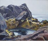 BOGDANOVE Abraham Jacobi Gull Pond, Monhegan BOGDANOVE Abraham Jacobi Gull Pond, Monhegan