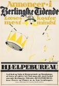 BOGELUND-JENSEN Thor A Group Of Four Posters For Berlingske Tidende BOGELUND-JENSEN Thor A Group Of Four Posters For Berlingske Tidende