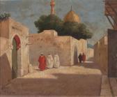 BOGLIOLO Fortunato Figures By A Minaret BOGLIOLO Fortunato Figures By A Minaret