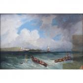 Bogolyubov Aleksei Petrovich Rowers At Sea Bogolyubov Aleksei Petrovich Rowers At Sea