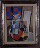 BOGOMAZOV Aleksandr Konstantin Composizione Cubo-futurista BOGOMAZOV Aleksandr Konstantin Composizione Cubo-futurista