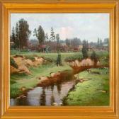 BOGOMAZOV Vladimir Pavlovich By The Oredezh River BOGOMAZOV Vladimir Pavlovich By The Oredezh River