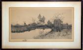 BOHDE George W. Dutch Landscape BOHDE George W. Dutch Landscape