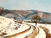 BOHLEN Max Winterlandschaft BOHLEN Max Winterlandschaft