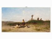 BOHM Pál Vast Landscape With Figures BOHM Pál Vast Landscape With Figures