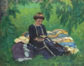 BOHUMIL Lizner Resting Under The Trees BOHUMIL Lizner Resting Under The Trees