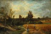 BOHUSLAV Kroupa A Landscape With Trosky Castle BOHUSLAV Kroupa A Landscape With Trosky Castle