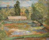 BOHUSZ-SZYSZKO Adolf Pejzaż BOHUSZ-SZYSZKO Adolf Pejzaż