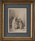 BOILLY Louis Leopold La Petite Précaution BOILLY Louis Leopold La Petite Précaution
