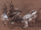 BOILLY Louis Leopold Le Songe De Tartini BOILLY Louis Leopold Le Songe De Tartini