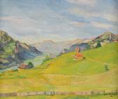 BOLLIGER Rodolphe Ausblick Vom Haslital Gegen Den Brienzersee BOLLIGER Rodolphe Ausblick Vom Haslital Gegen Den Brienzersee
