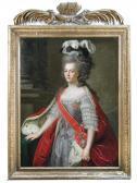 BOLOMEY Benjamin Samuel And Portrait Of Frederika Sophia Wilhelmina Of Prussia BOLOMEY Benjamin Samuel And Portrait Of Frederika Sophia Wilhelmina Of Prussia