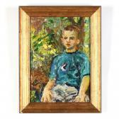 BOLOTOV Yuri Portrait Of A Young Boy BOLOTOV Yuri Portrait Of A Young Boy
