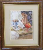 Bolton Kay Copper Jug With Apple And Nuts Bolton Kay Copper Jug With Apple And Nuts