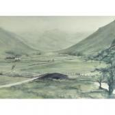 BOLTON Peter S Landscape View Of A Stream BOLTON Peter S Landscape View Of A Stream