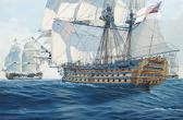 BOLTON Stuart H.m.s. Royal Sovereign Approaching The French-spanish Allied Line Shortly Before Fougueux
Fired The First Broadside At The Battle Of Trafalgar, 21 October 1805 BOLTON Stuart H.m.s. Royal Sovereign Approaching The French-spanish Allied Line Shortly Before Fougueux
Fired The First Broadside At The Battle Of Trafalgar, 21 October 1805