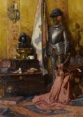 BOMPARD Maurice Interior With Bust And Armour BOMPARD Maurice Interior With Bust And Armour