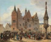 BONDRAS J H Market Square In Wrocław BONDRAS J H Market Square In Wrocław