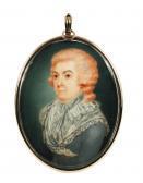 BONE Henry Portrait Of Charles Genevieve Louis Auguste André Timothée D'eon De Beaumont, Called Le Chevalier D'eon BONE Henry Portrait Of Charles Genevieve Louis Auguste André Timothée D'eon De Beaumont, Called Le Chevalier D'eon