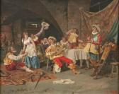 BONETTI Alphonse Merrymaking In The Tavern BONETTI Alphonse Merrymaking In The Tavern