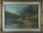 Bonfatti Giovanni Scorcio Del Lago Di Lecco Bonfatti Giovanni Scorcio Del Lago Di Lecco