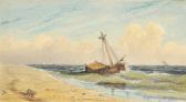 BONFIELD George Robert Beach Scene BONFIELD George Robert Beach Scene